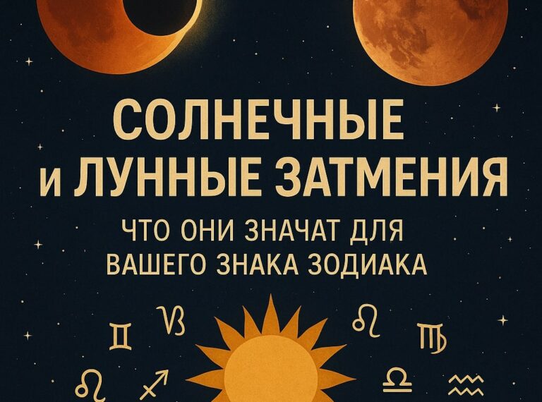 Солнечные и лунные затмения: что они значат для вашего знака зодиака