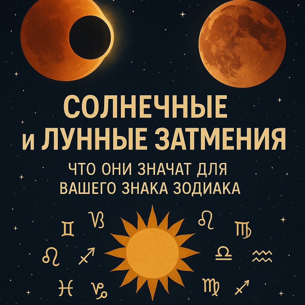 Солнечные и лунные затмения: что они значат для вашего знака зодиака