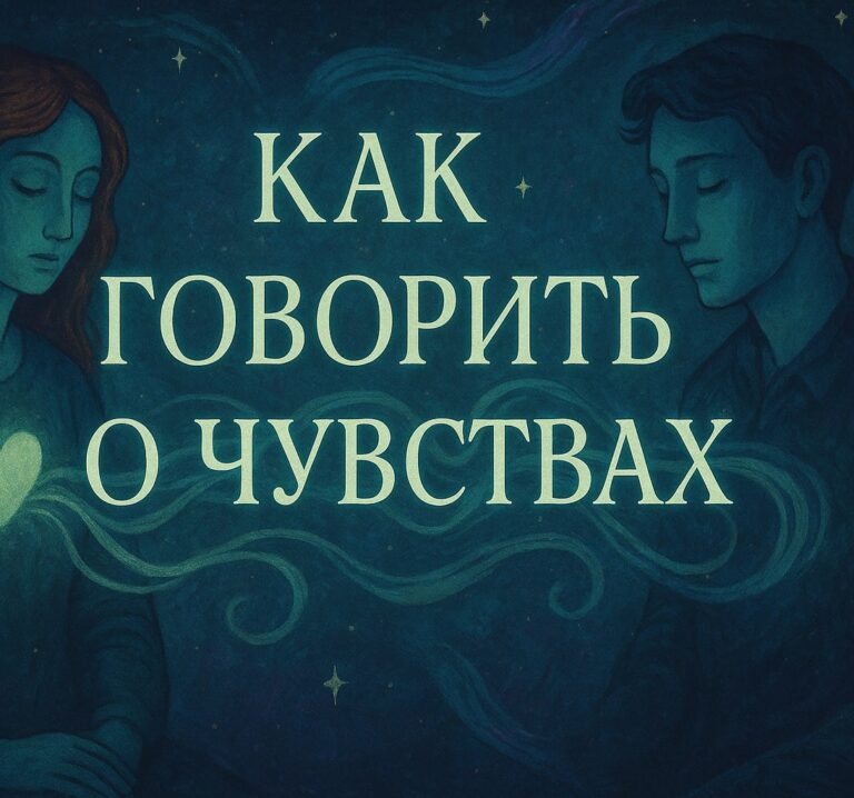 Как говорить о чувствах, когда «не умею»